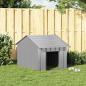 Preview: Hundehütte mit Dach 83x130x85 cm Verzinkter Stahl