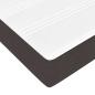 Preview: Ottoman-Bett mit Matratze Dunkelbraun 160x200 cm Stoff