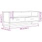 Preview: TV-Schrank Grau Sonoma 100x34,5x40 cm Holzwerkstoff und Metall