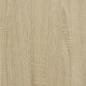 Preview: TV-Schrank Sonoma-Eiche 80x34,5x40 cm Holzwerkstoff und Metall