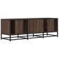 Preview: TV-Schrank Eichen-Optik 120x35x41 cm Holzwerkstoff und Metall