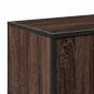 Preview: TV-Schrank Eichen-Optik 120x35x41 cm Holzwerkstoff und Metall