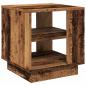 Preview: Couchtisch Altholz-Optik 40x40x43 cm Holzwerkstoff