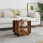 Preview: Couchtisch Altholz-Optik 40x40x43 cm Holzwerkstoff