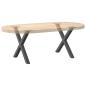 Preview: Couchtischbeine X-Form 2 Stk. Anthrazit 60x(42-43) cm Stahl