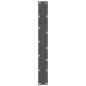 Preview: Esstisch Hellbraun 180x100x74 cm Massivholz Eiche Rechteckig