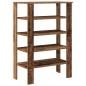 Preview: Schuhregal Altholz-Optik 61x32x87,5 cm Holzwerkstoff