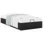 Preview: Ottoman-Bett ohne Matratze Schwarz 90x190 cm Stoff