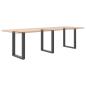 Preview: Couchtischbeine U-Form 3 Stk. Anthrazit 70x(72-73) cm Stahl