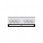 Preview: Gorenje GEC5A21WG Elektro-Standherd, 50cm breit, 74 L, Glaskeramikkochfeld, PerfectGrill, Restwärmeanzeige, weiß