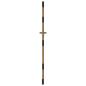 Preview: Gartentor 85x175 cm Cortenstahl Baum-Design