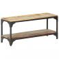 Preview: Couchtisch 90x30x40 cm Recyceltes Massivholz