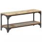 Preview: Couchtisch 90x30x40 cm Recyceltes Massivholz