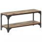 Preview: Couchtisch 90x30x40 cm Recyceltes Massivholz