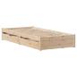 Preview: Massivholzbett ohne Matratze 100x200 cm Kiefernholz