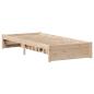 Preview: Massivholzbett ohne Matratze 100x200 cm Kiefernholz