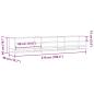 Preview: TV-Schrank Braun Eichen-Optik 270x40x46 cm Holzwerkstoff