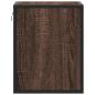 Preview: Wand-Nachttische 2 Stk. Braun Eichen-Optik 40x31x39,5 cm