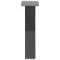 Preview: Couchtischbeine X-Form 2 Stk. Anthrazit 38x(42-43) cm Stahl