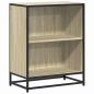 Preview: Bücherregal Sonoma-Eiche 60x35x76 cm Holzwerkstoff