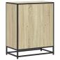 Preview: Bücherregal Sonoma-Eiche 60x35x76 cm Holzwerkstoff