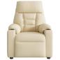 Preview: ARDEBO.de - Relaxsessel Creme Stoff