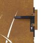 Preview: Gartentor 85x175 cm Cortenstahl Gras-Design