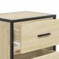 Preview: Wand-Nachttische 2 Stk. Sonoma-Eiche 40x31x39,5 cm