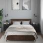 Preview: Wand-Nachttische 2 Stk. Schwarz 40x31x39,5 cm