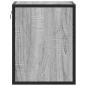 Preview: Wand-Nachttisch Grau Sonoma 40x31x39,5 cm