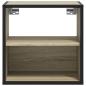Preview: Wand-Nachttisch Sonoma-Eiche 40x31x39,5 cm