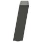 Preview: Couchtischbeine U-Form 2 Stk. Anthrazit 40x(30-31) cm Stahl