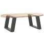 Preview: Couchtischbeine U-Form 2 Stk. Anthrazit 40x(30-31) cm Stahl