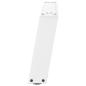 Preview: Couchtischbeine U-Form 2 Stk. Weiß 60x(30-31) cm Stahl