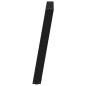 Preview: Esstischbeine U-Form 2 Stk. Schwarz 100x(72-73) cm Stahl