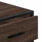 Preview: Schubladenschrank Braun Eichen-Optik 70x41x56 cm Holzwerkstoff
