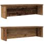Preview: ARDEBO.de - Küchenregale Stapelbar 2 Stk. Altholz-Optik 60x15x16 cm