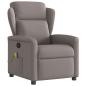 Preview: ARDEBO.de - Massagesessel Taupe Stoff