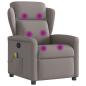 Preview: Massagesessel Taupe Stoff