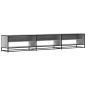 Preview: TV-Schrank Grau Sonoma 270x40x46 cm Holzwerkstoff
