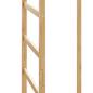 Preview: Kleiderständer mit Haken und Ablagen 38,5x30x156 cm Bambus