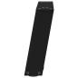 Preview: Couchtischbeine U-Form 2 Stk. Schwarz 50x(30-31) cm Stahl