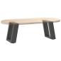Preview: Couchtischbeine U-Form 2 Stk. Anthrazit 30x(30-31) cm Stahl