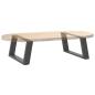 Preview: Couchtischbeine U-Form 2 Stk. Anthrazit 60x(30-31) cm Stahl
