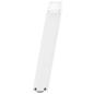Preview: Couchtischbeine U-Form 2 Stk. Weiß 50x(42-43) cm Stahl