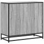 Preview: Bücherschrank Grau Sonoma 80,5x35x76 cm Holzwerkstoff
