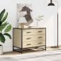 Preview: Schubladenschrank Sonoma-Eiche 70x41x56 cm Holzwerkstoff