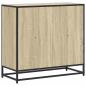 Preview: Bücherregal Sonoma-Eiche 80,5x35x76 cm Holzwerkstoff