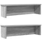 Preview: ARDEBO.de - Küchenregale Stapelbar 2 Stk. Grau Sonoma 60x15x16 cm