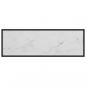 Preview: TV-Schrank Schwarz mit Hartglas Marmor-Optik 120x40x40 cm